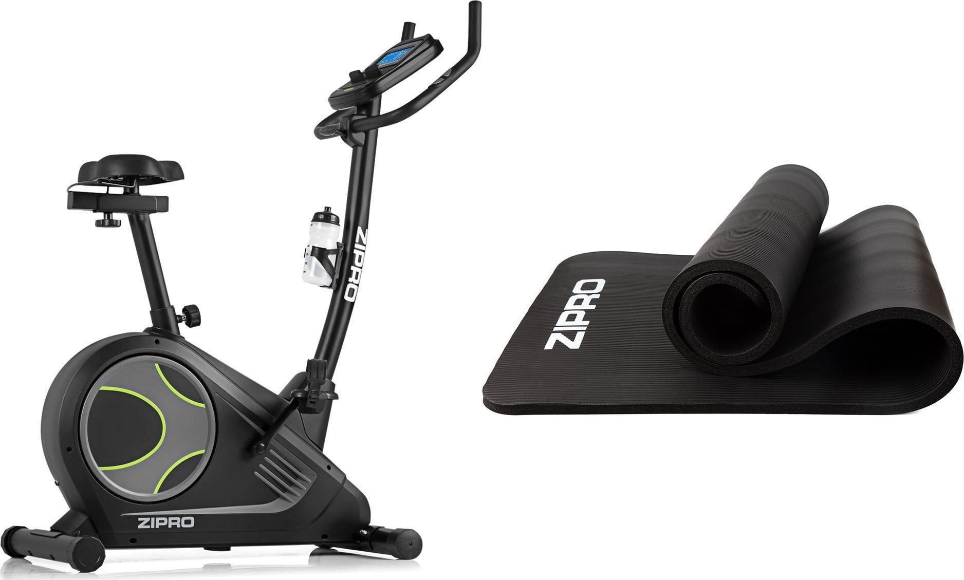 Rower stacjonarny Zipro Rower treingowy Zipro Flame + Mata treningowa Zipro