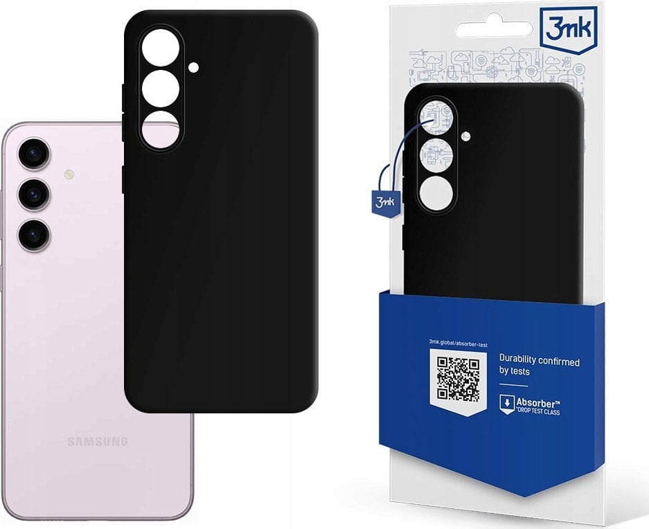 3MK 3mk ochranný kryt Matt Case pro Samsung Galaxy S24+, černá