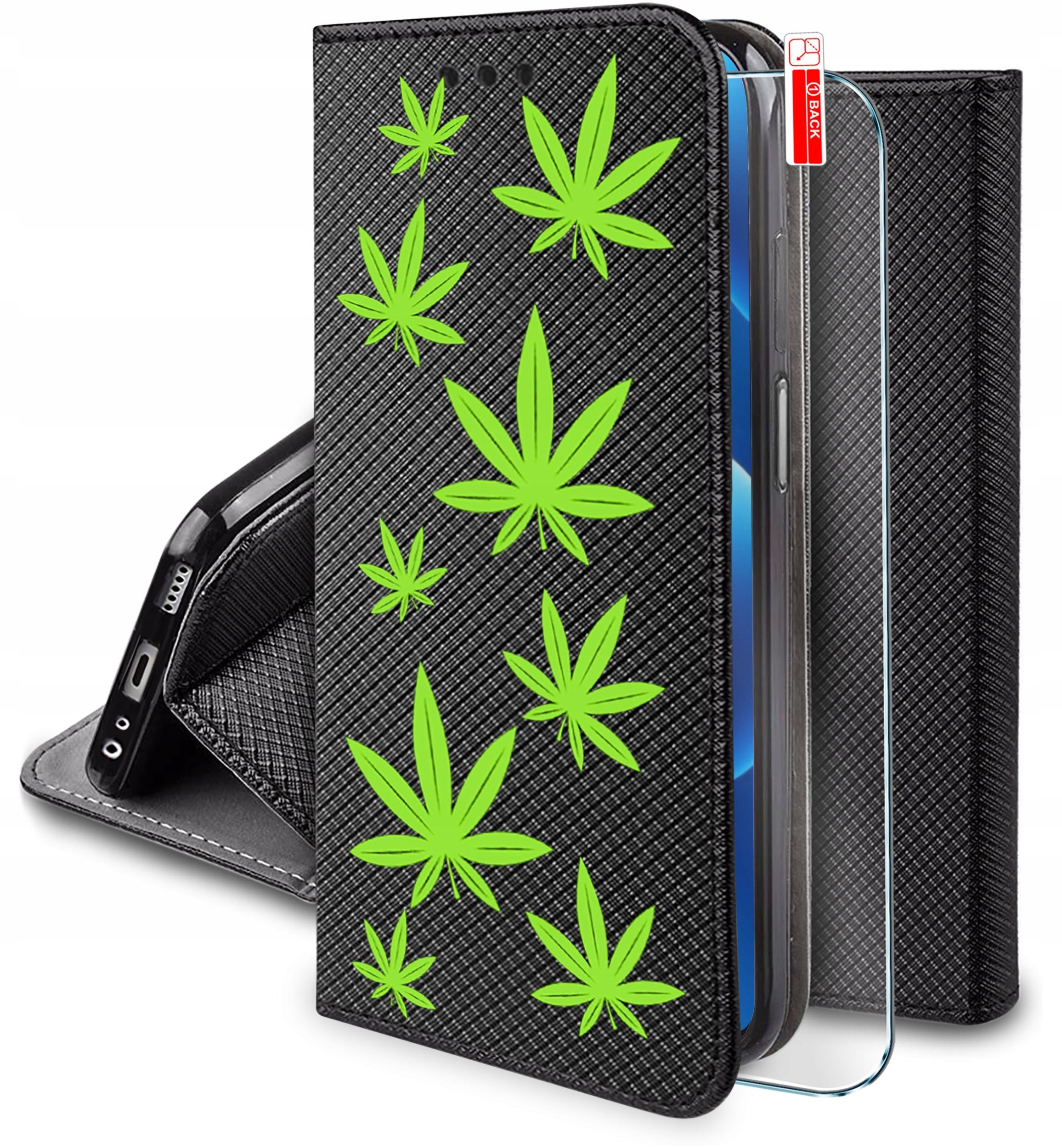 Etui do Xiaomi Redmi 15C 5G MAGNET WZORY CASE + SZKŁO 9H