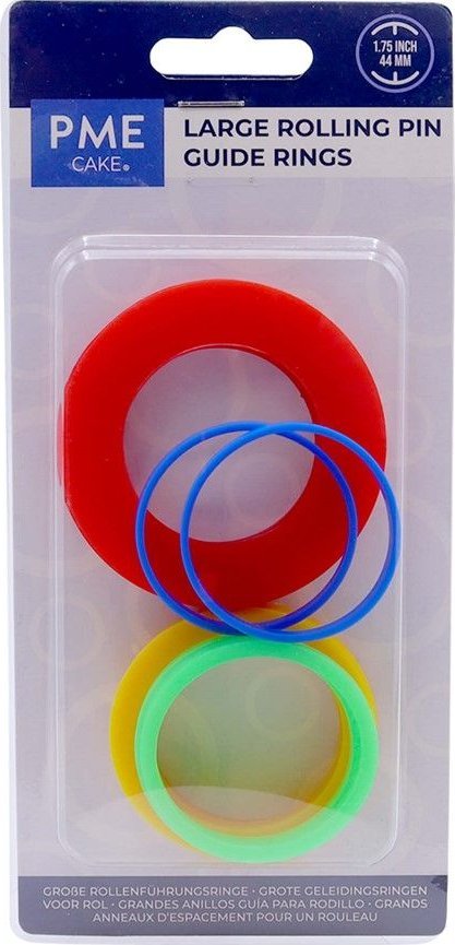 PME Pierścienie dystansowe na duży wałek do lukru