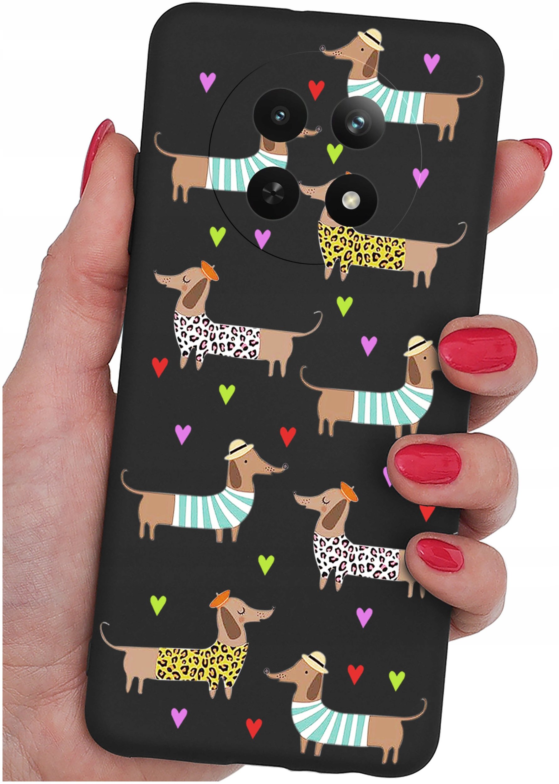 Etui do Realme 12 5G | 12x 5G WZORY |SILIKONOWE MATT CASE + SZKŁO 9H