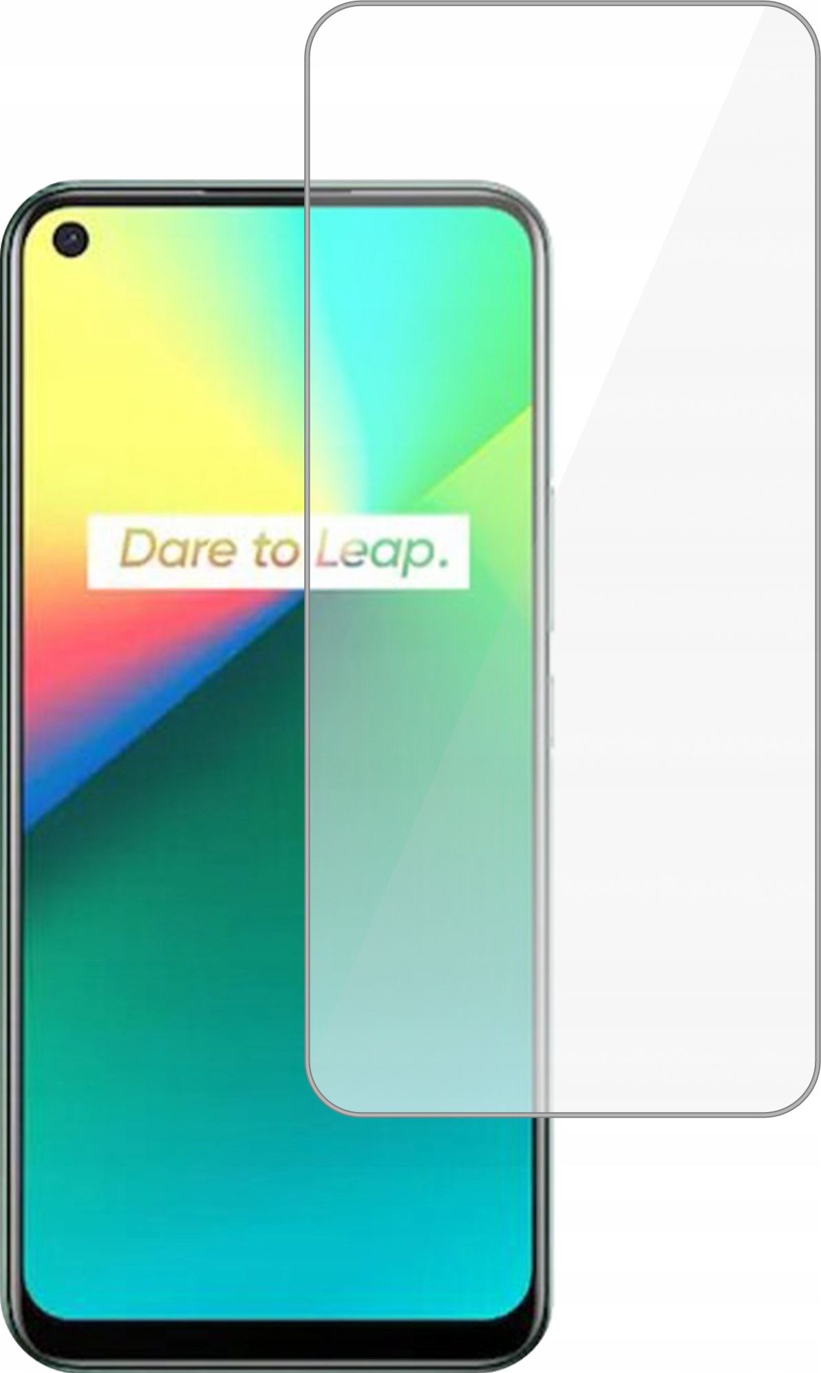 etumi Szkło Hartowane 9H Do Realme 7I Szybka Na Ekran Szkiełko Ochronne Na Ekran Twarde Płaskie Przód / Ochrona Matrycy Telefonu Glas0331