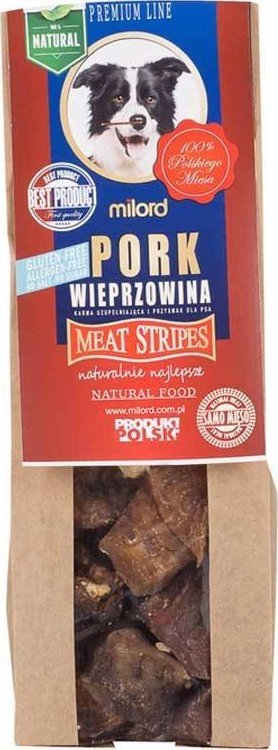 Przysmak dla psa - wieprzowina w kawałkach 80 g