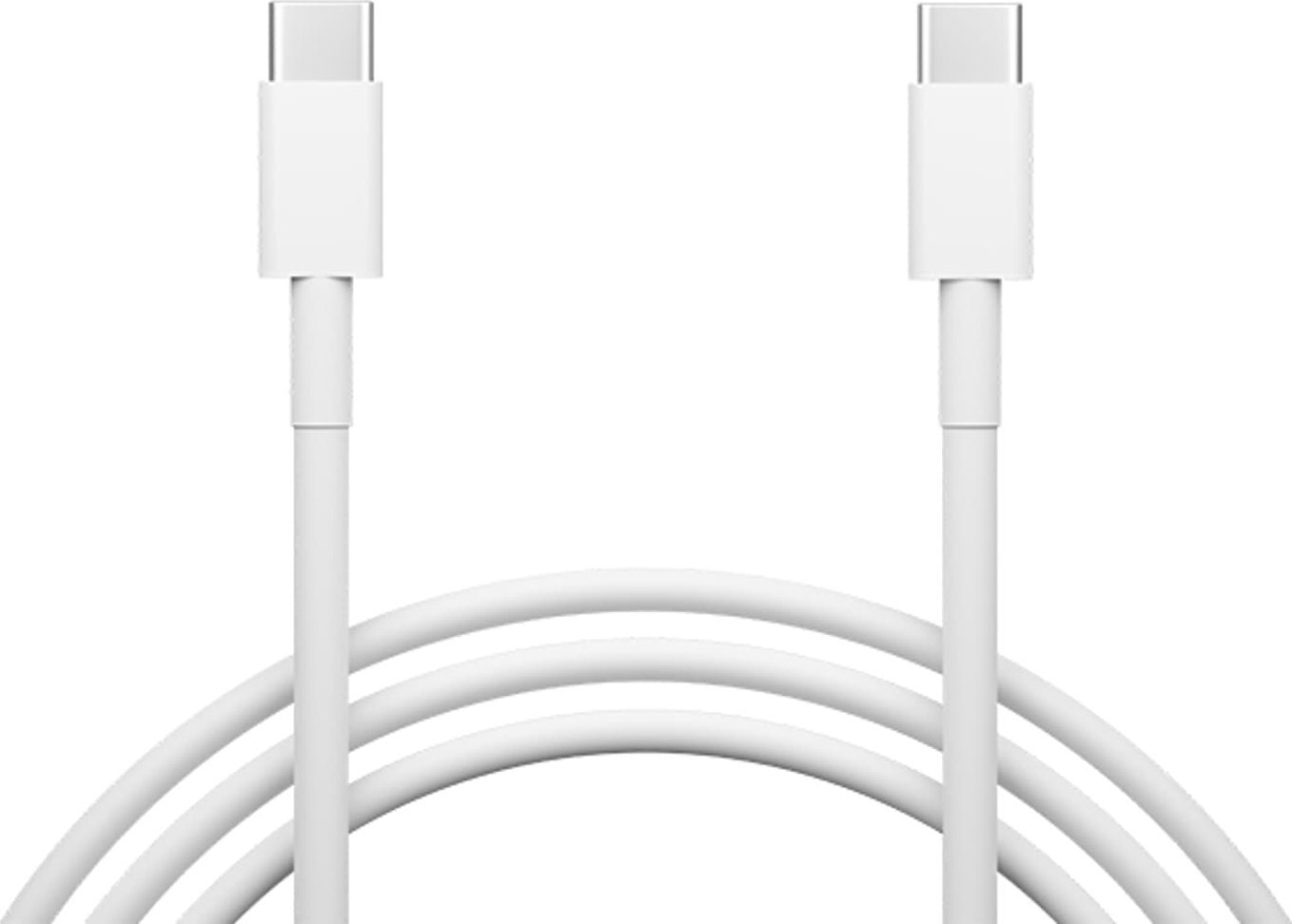 Kabel USB Blow USB-C - USB-C 1 m Biały