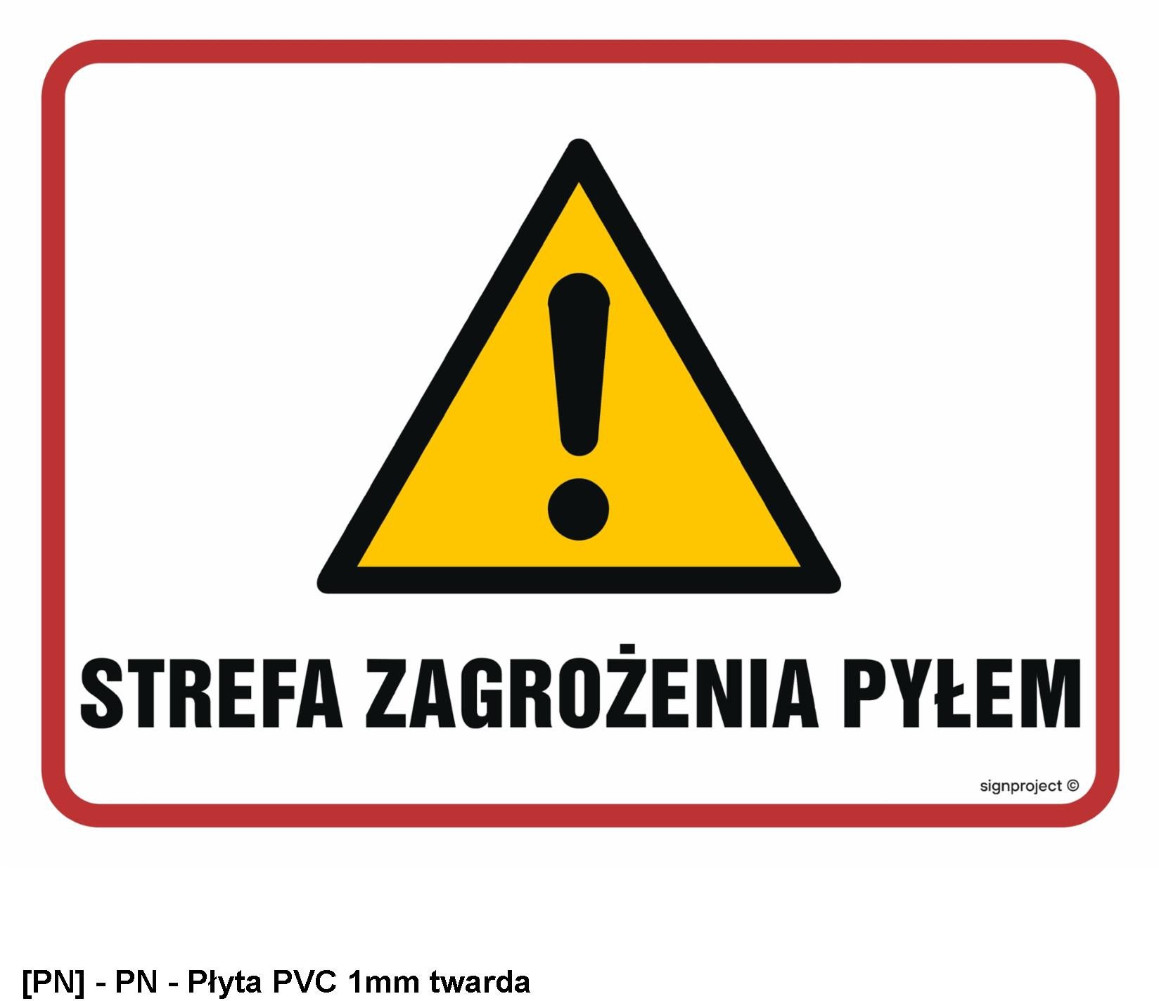 NB024 - Strefa zagrożenia pyłem 300x225