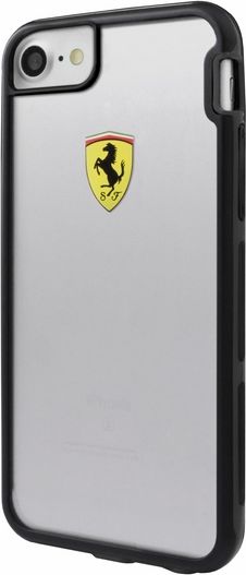 BMW Etui Ferrari Hard do iPhone 7 transparentne (FEHCP7TR3)