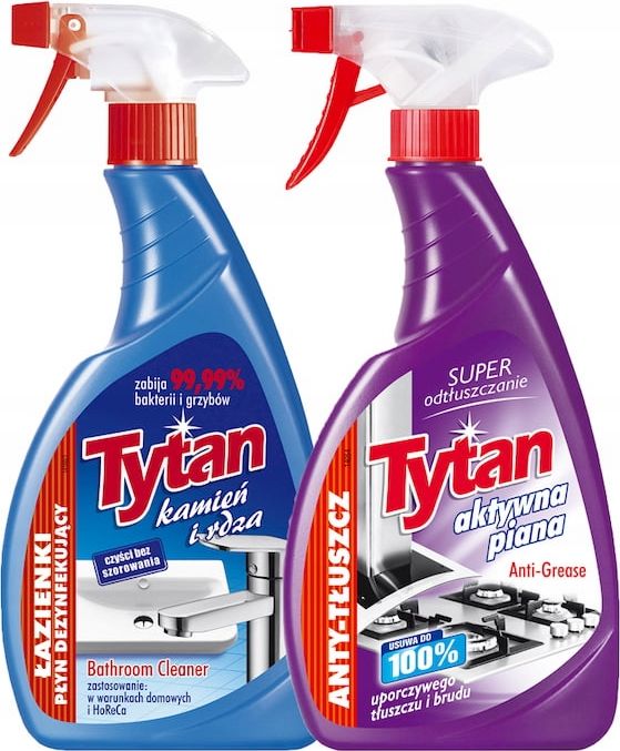Tytan PROMO Tytan DO ŁAZIENEK + ANTYTŁUSZCZ ODTŁUSZCZACZ