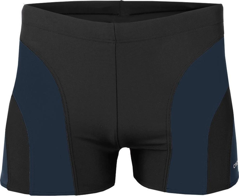 Crowell Kąpielówki męskie Crowell Sykes kol.05 czarno-granatowe : Rozmiar - L