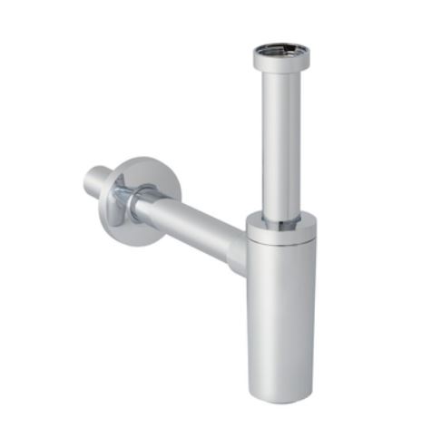 Syfon Geberit butelkowy 5/4" DN32 chrom (151.034.21.1)