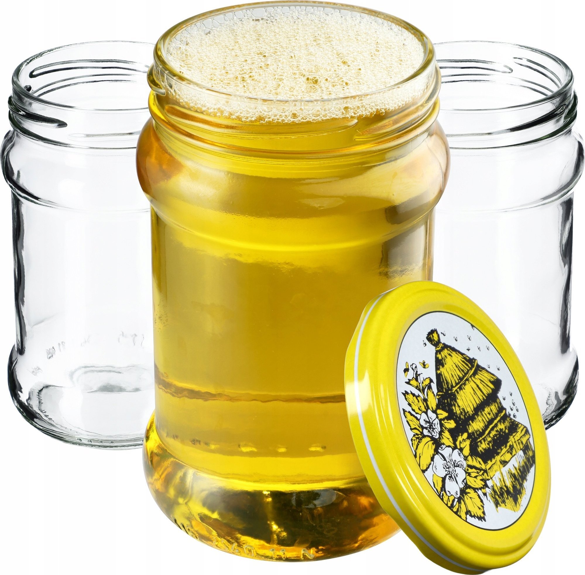 Kadax 10x Słoik 315ml + Zakrętka fi66 Na Przetwory Dżem