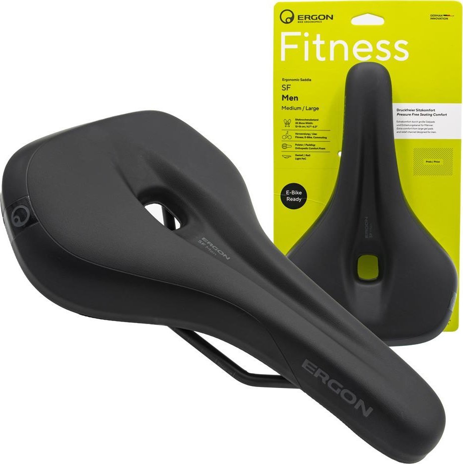 Ergon Siodełko Ergon SF MEN, rozmiar M/L, czarne