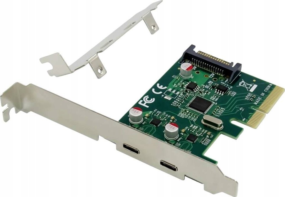 Adapter USB Conceptronic CONCEPTRONIC PCI Express Card 2-Port USB-C 3.2 Strom erford.