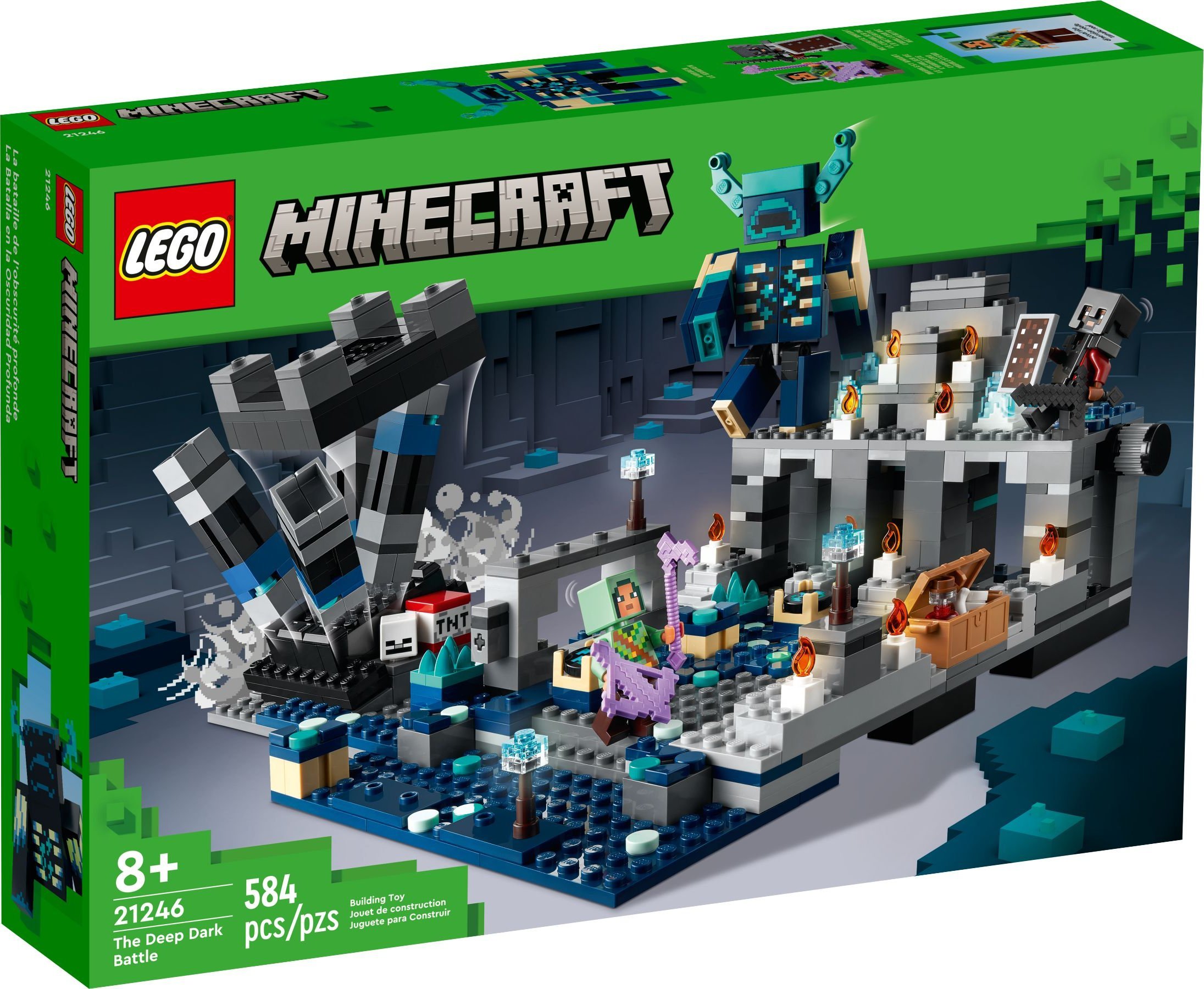 LEGO Minecraft Bitwa w mrocznej głębi (21246)