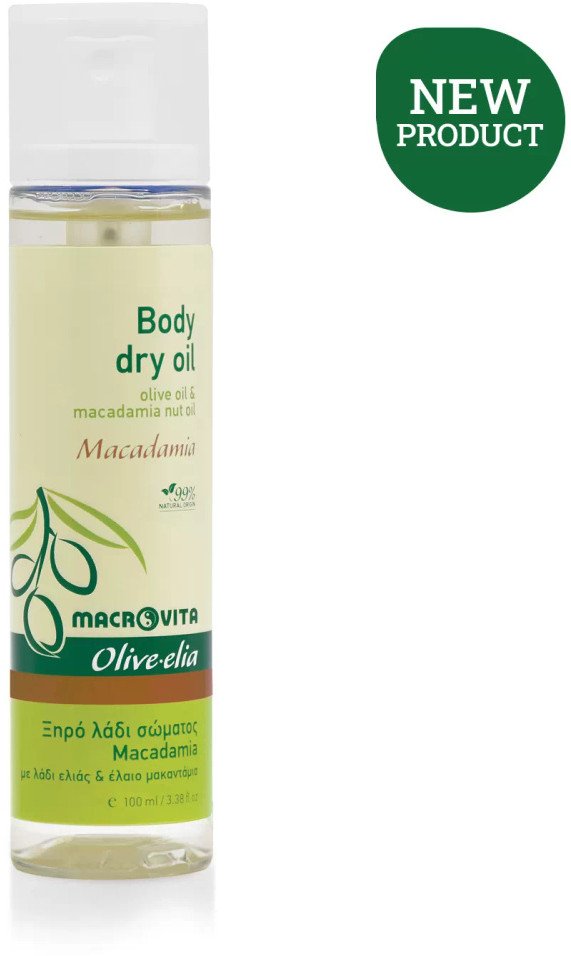 MACROVITA Olive.elia Macadamia suchy olejek do ciała z bio-oliwą i olejkiem z orzechów makadamia 100ml
