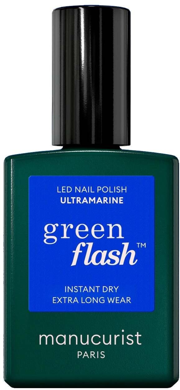 MANUCURIST_Green Flash Led Gel Nail Lacquer lakier do paznokci Ultramarine 15ml