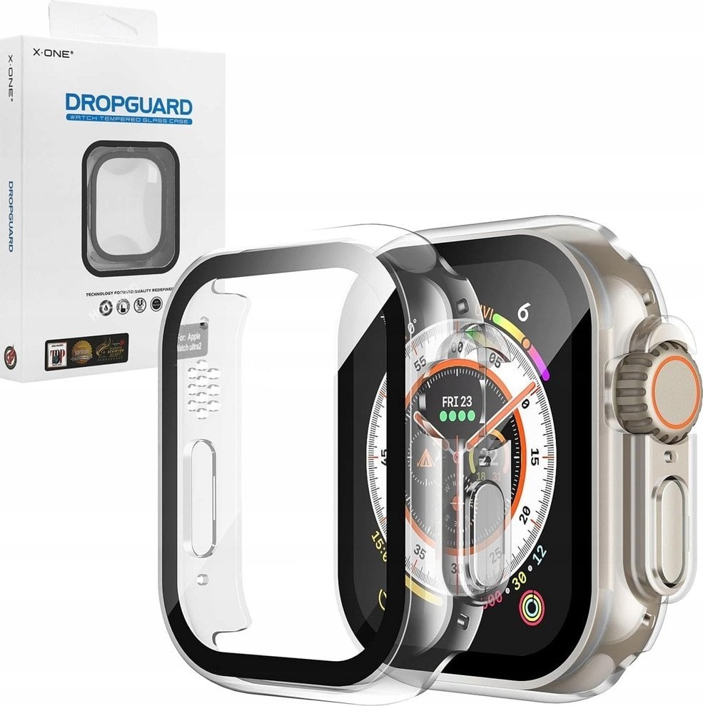 X-One Futerał X-ONE Dropguard - do Apple Watch Ultra/Ultra2 49mm transparentny