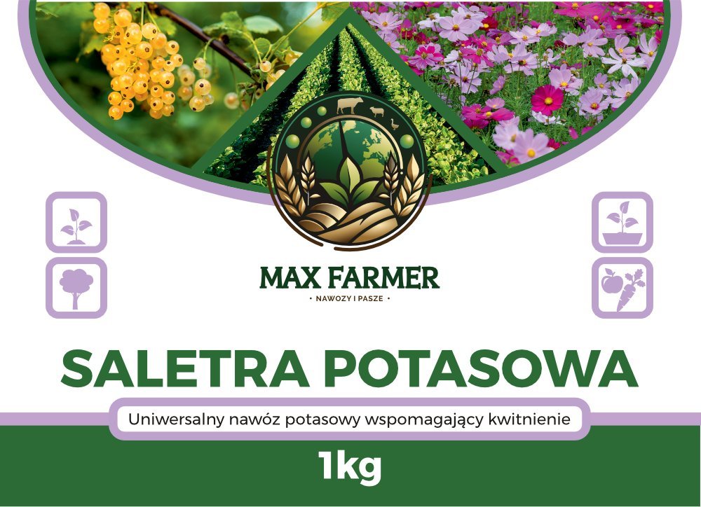 Saletra potasowa MAX FARMER 1kg nawóz