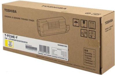 Toner Toshiba T-FC34E Yellow Oryginał (6A000001525)