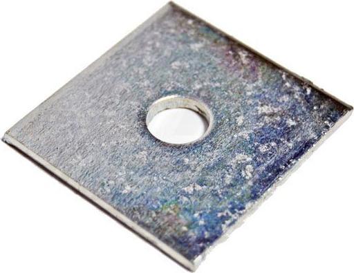 PODKŁADKA KWADRATOWA CZARNA DIN 436 20MM [jm.KG] - 010 20