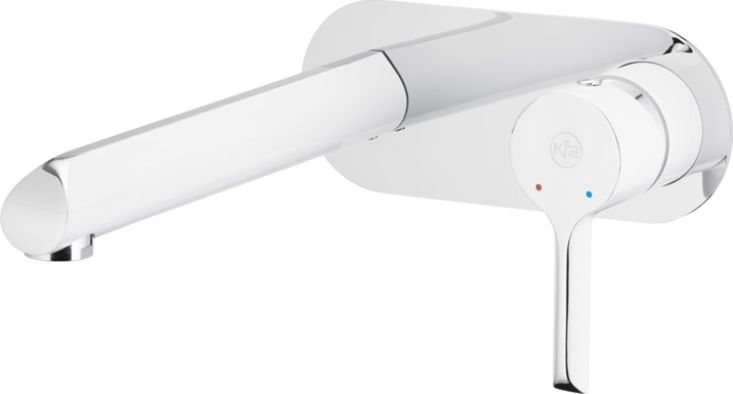 Bateria umywalkowa KFA Angelit podtynkowa biały (4729-810-40)