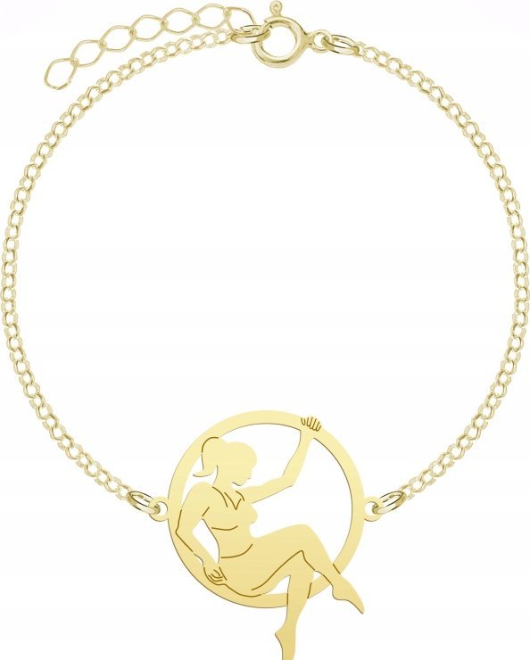 Radziszewska Jewellery Pozłacana Bransoletka Aerial Hoop GRAWER GRATIS