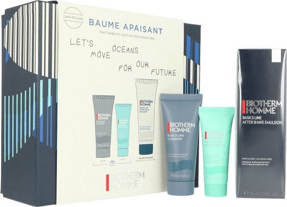 Biotherm BIOTHERM SET (BASIC LINE CLEANSER 40ML + AQUAPOWER ADVANCED GEL 20ML + BASICS LINE AFTER SHAVE EMULSION 75ML)