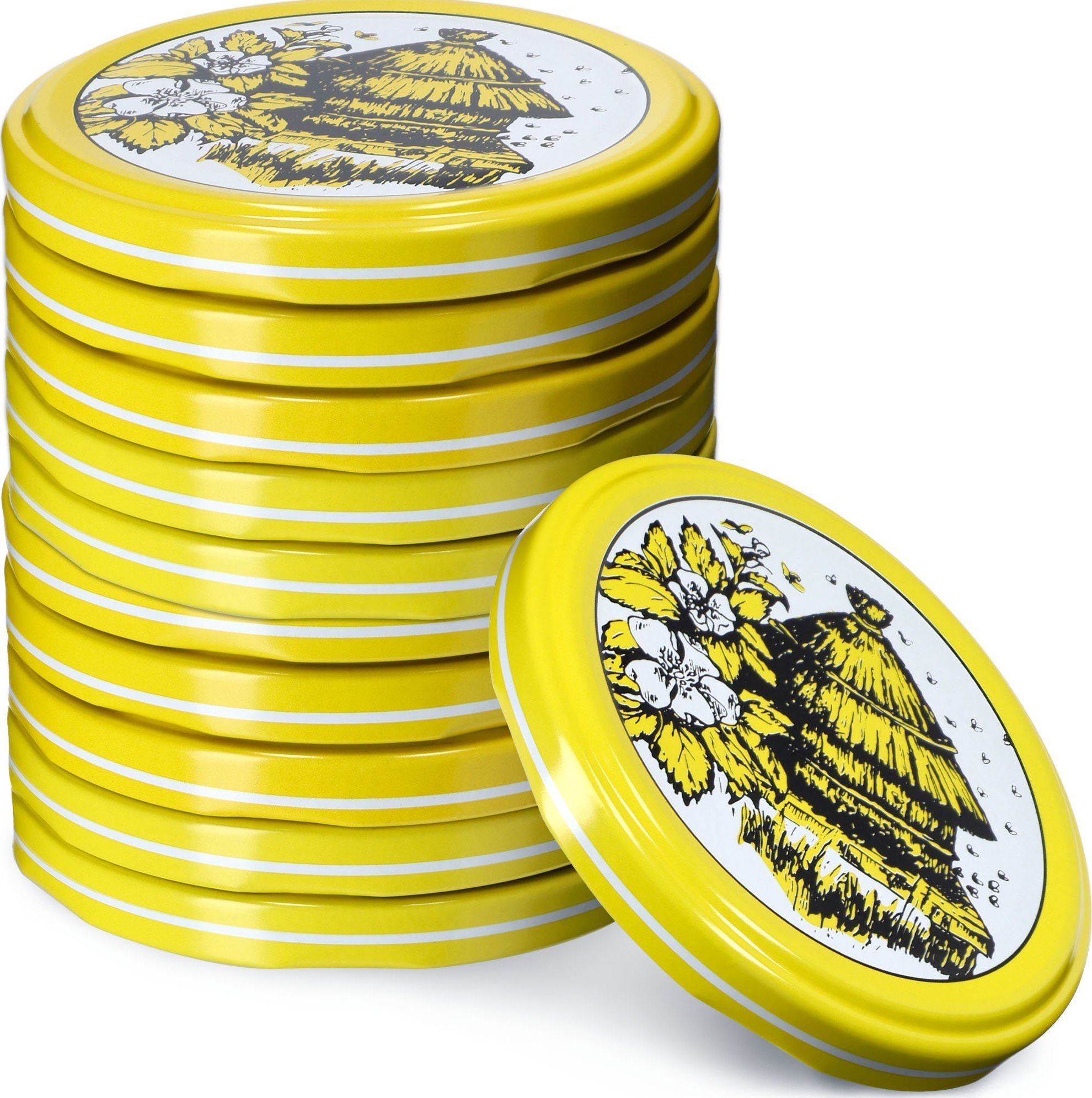 Kadax Zakrętki Do Słoików Nakrętki Wieczka 10 szt fi 66