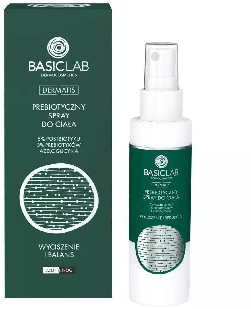 Basiclab Dermatis prebiotyczny spray do ciała 100ml