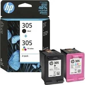 Tusz HP HP Inc. Tusz nr 305 2-Pack 6ZD17AE wkład do drukarki atramentowej