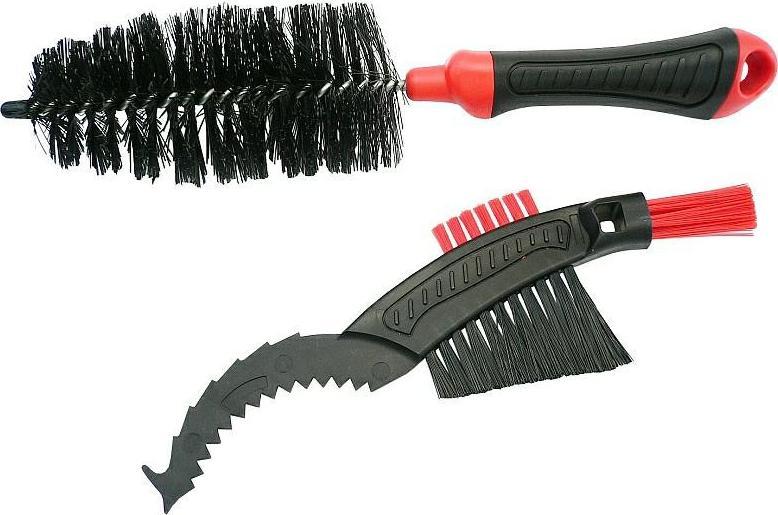 Carcommerce Szczotki do czyszczenia roweru - kół i łańcucha