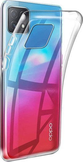 TelForceOne Nakładka Slim 1 mm do Oppo A16 / A16s / A54s transparentna