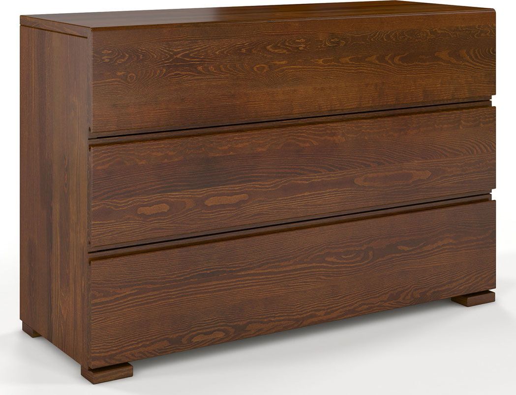 Elior Komoda drewniana z szufladami Verlos 2S - Orzech