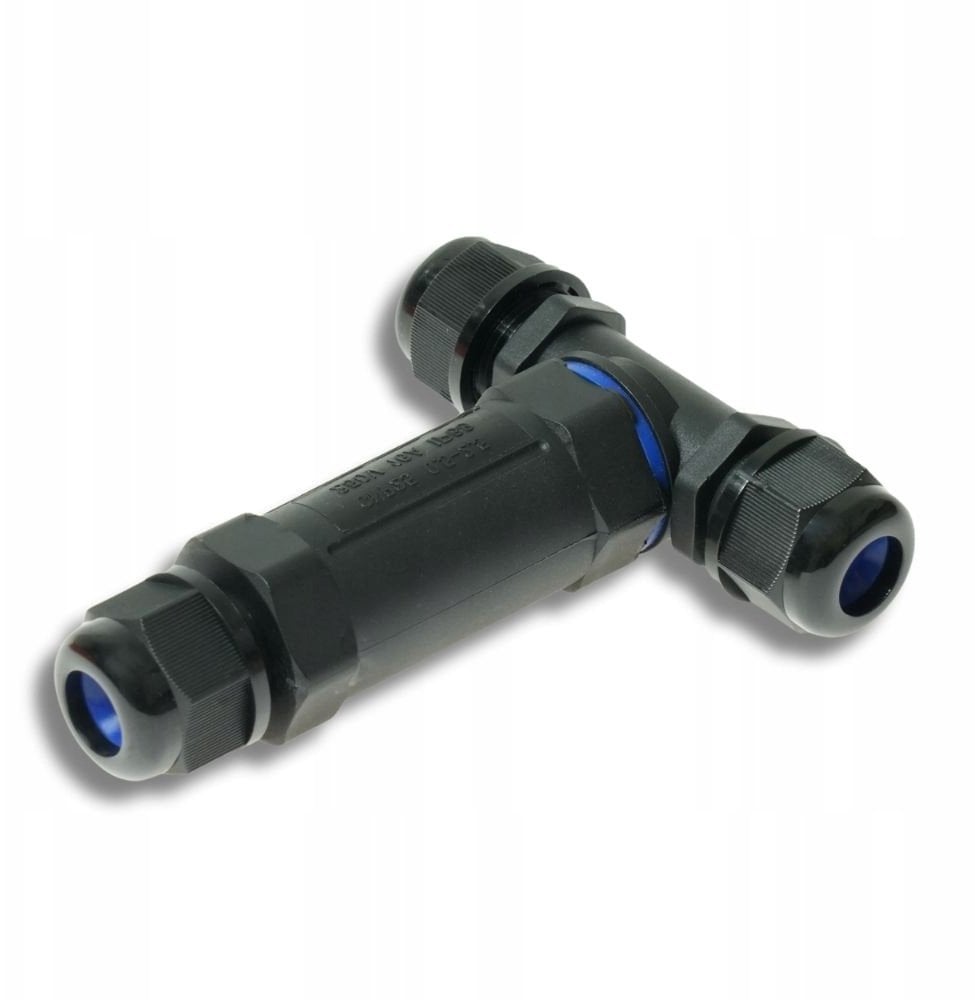 Rozgałęźnik kablowy hermetyczny IP68 3pin stały 16A 230-450VAC RKH2-3SS W-00381