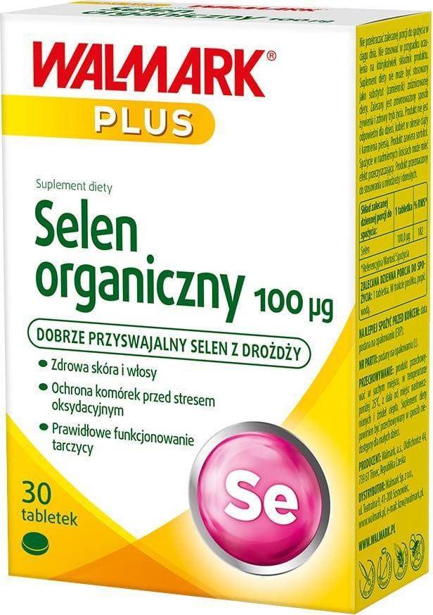 Stada Selen organiczny 100 mcg 30 tabletek