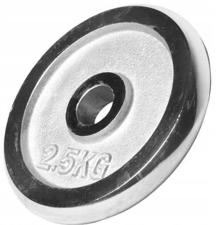 Obciążenie chromowane 2,5 kg, 30 mm