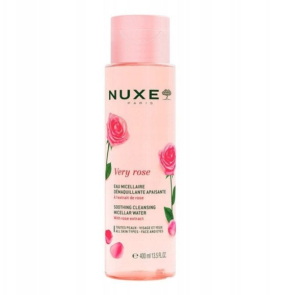 Nuxe, Very Rose, Cleansing, Micellar Water, For All Skin Types, 400 ml For Women