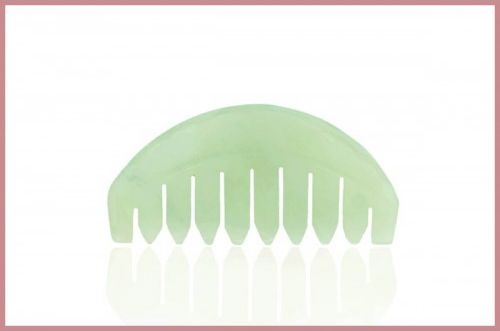 Yeye Grzebień do masowania głowy, Zielony Jadeit