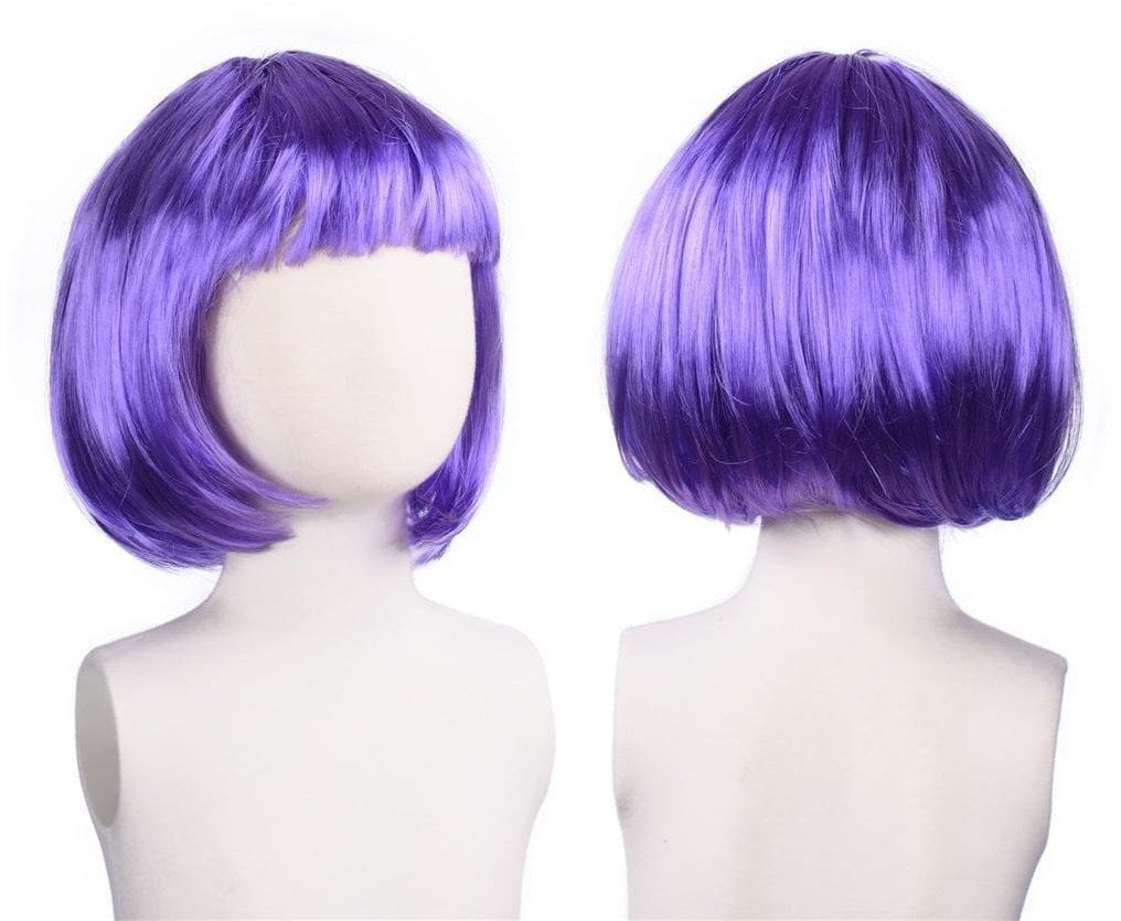 Arpex Peruka bob fioletowa