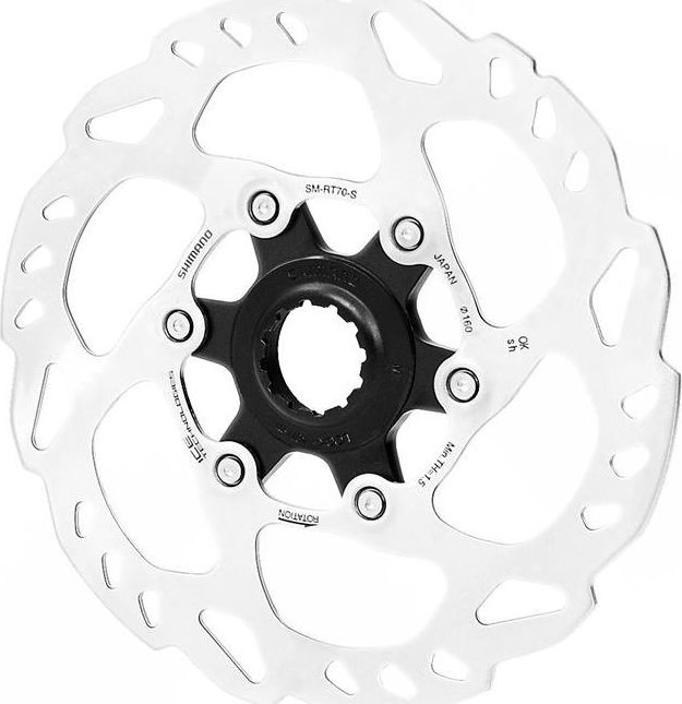 Shimano Tarcza hamulcowa SMRT70S -160mm- Center Lock z nakrętką Ice Tech uniwersalny