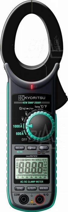 Biall Miernik cęgowy 1000A AC/DC TRMS Kyoritsu KEW2056R
