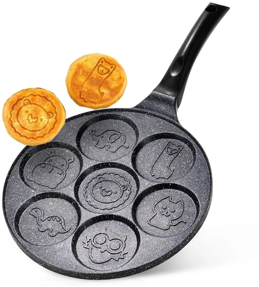 Patelnia do jajek granitowa 7 otworów BASIC LINE 26 cm