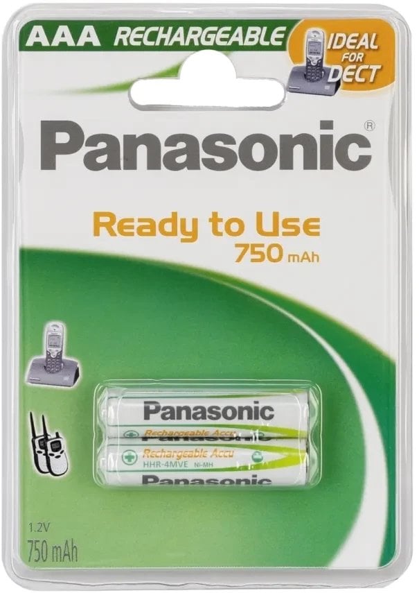 Panasonic 1x2 akumulator NiMH Micro