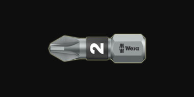 Wera Bit krzyżowy Pozidriv BiTorsion do montażu w metalu PZ2 x 25mm (05056722001)