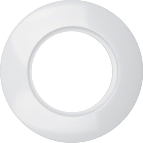 Berker Ramka pojedyncza 1930 okrągła śnieżnobiała (138109)