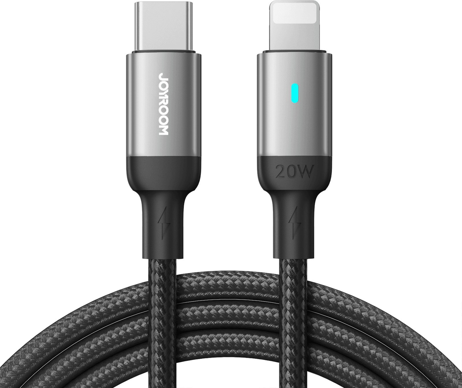 Kabel USB Joyroom USB-C - Lightning 1.2 m Czarny (JYR650)