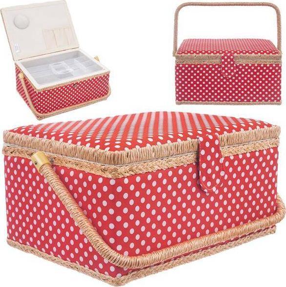 Orion Niciarka organizer przybornik kuferek koszyk pojemnik na nici 24x18x12