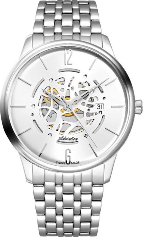 Zegarek Adriatica Zegarek męski Adriatica A8269.5113A srebrny