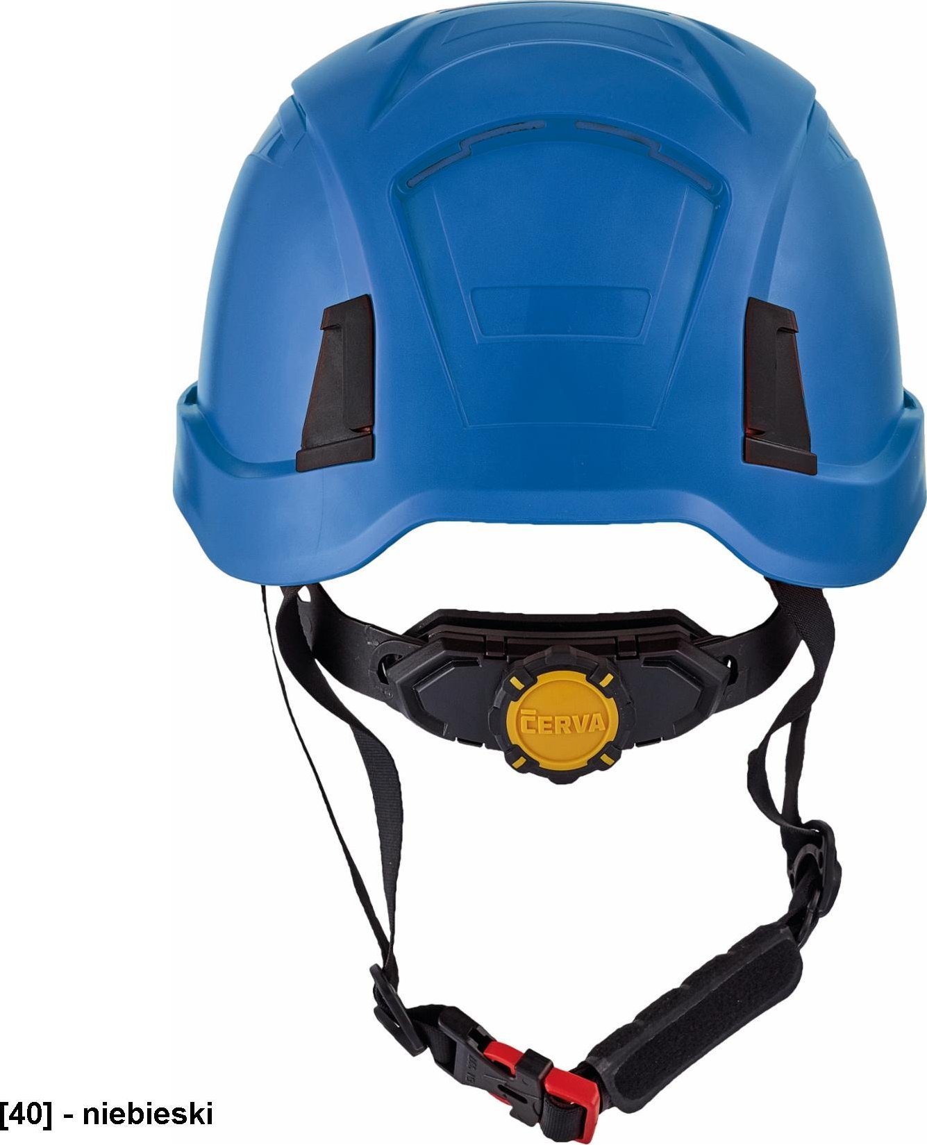 CERVA ALPINWORKER PRO NIEWENTYLOWANY - hełm przemysłowy - niebieski