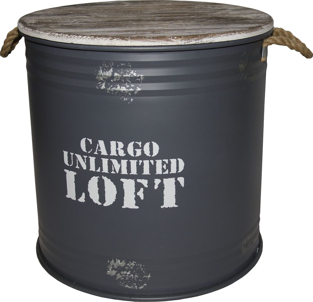 Tajemniczy ogród Beczka antracytowa M () - 2815-uniw