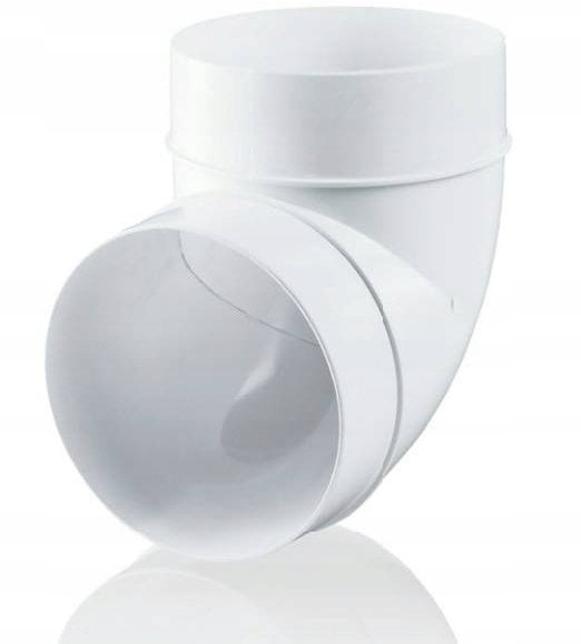 Kolano kanału okrągłego 90 stopni fi 100mm KO100-90